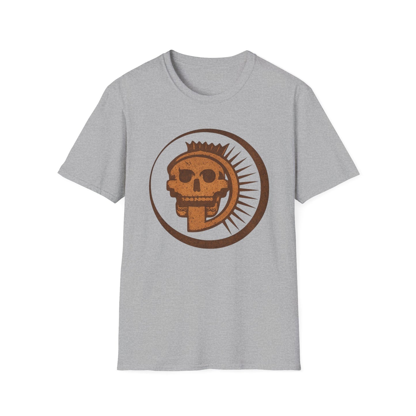 Aztec Sun Skull T-Shirt