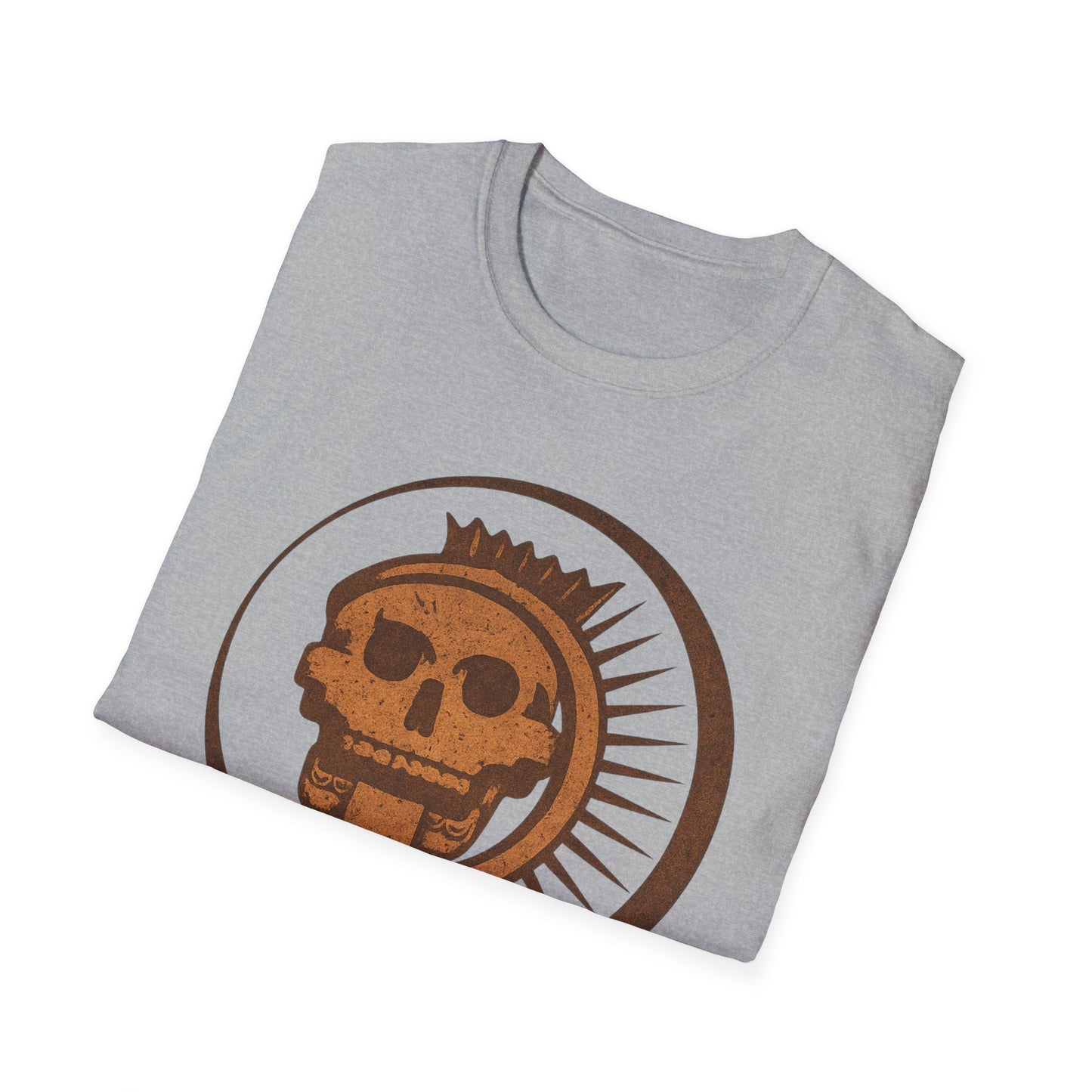 Aztec Sun Skull T-Shirt