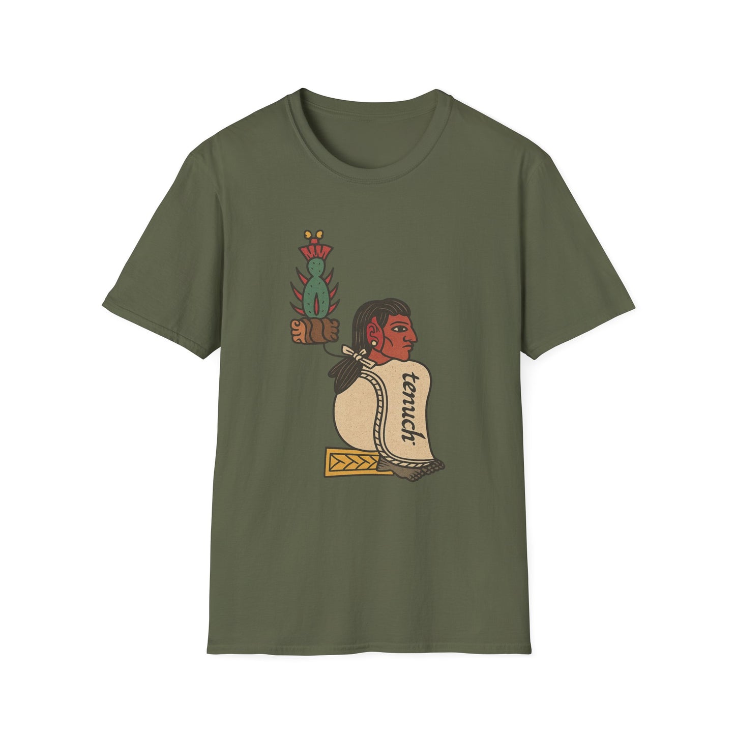 TENUCH Cultural Roots T-Shirt | Graphic Tee, Casual Wear, Art Inspired Fashion, Unique Design