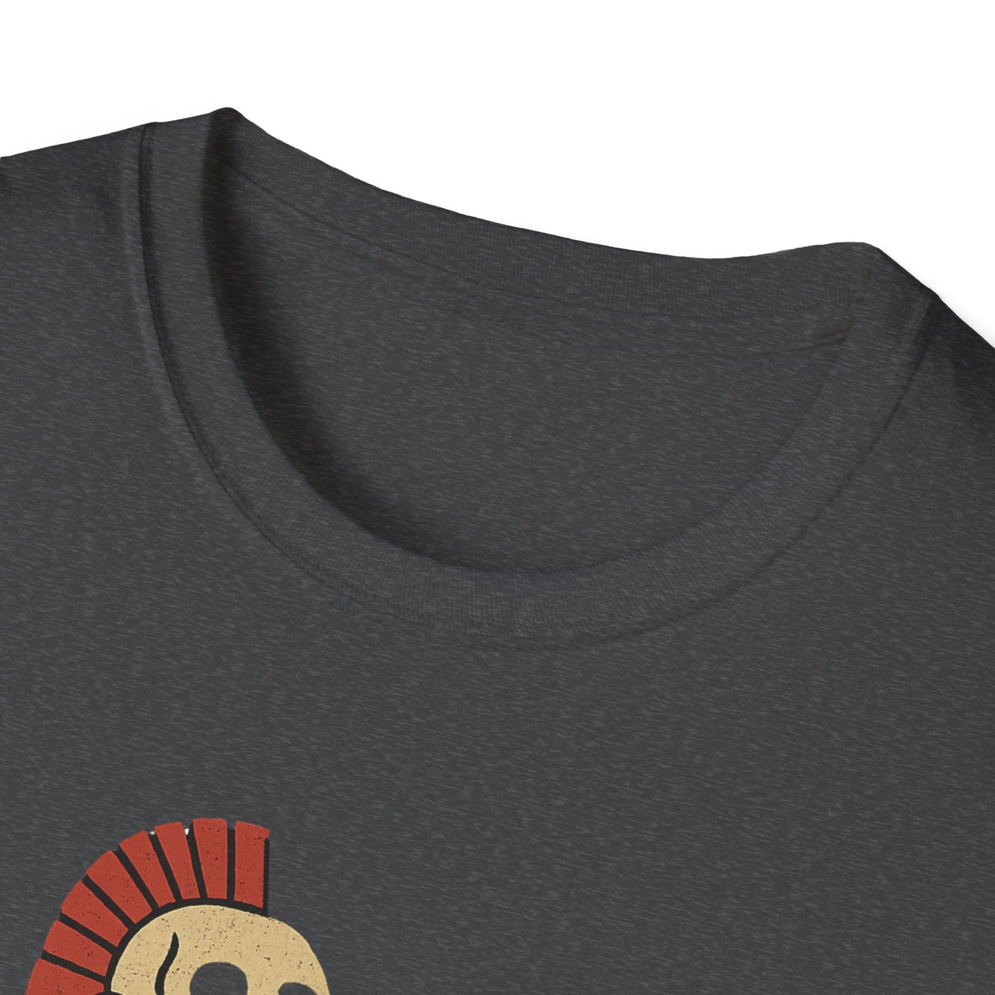 Aztec Ghost Biker Graphic Tee, Unisex Softstyle T-Shirt, Casual Wear, Bike Enthusiast Gift, Unique Summer T-Shirt, Fun Outdoor Apparel