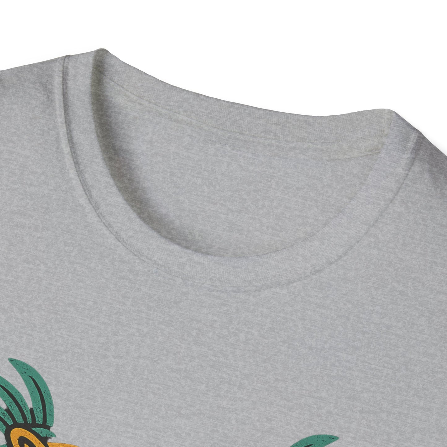 Vibrant Aztec Jaguars Spirit T-Shirt - Bohemian Style Tee, Unisex Graphic Tee, Casual Wear, Gift for Nature Lovers, Festival Outfit