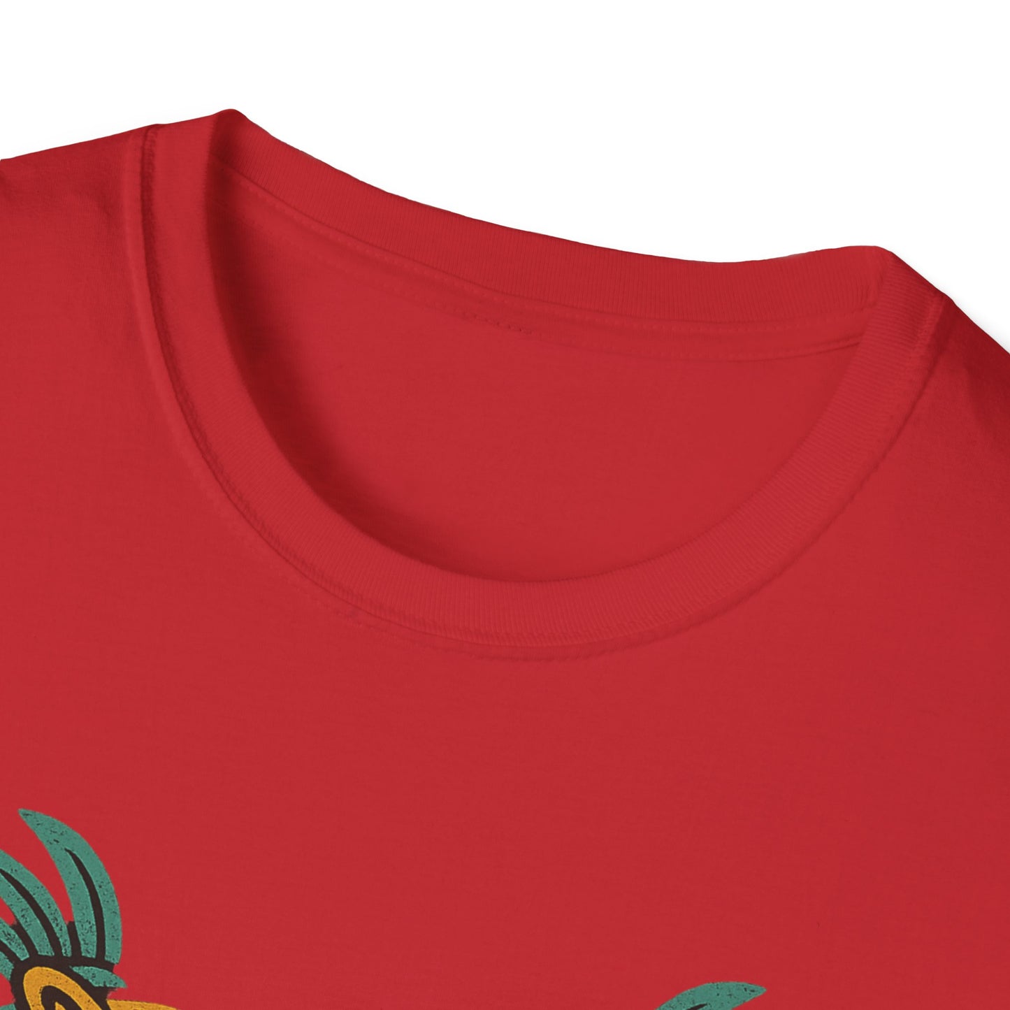 Vibrant Aztec Jaguars Spirit T-Shirt - Bohemian Style Tee, Unisex Graphic Tee, Casual Wear, Gift for Nature Lovers, Festival Outfit