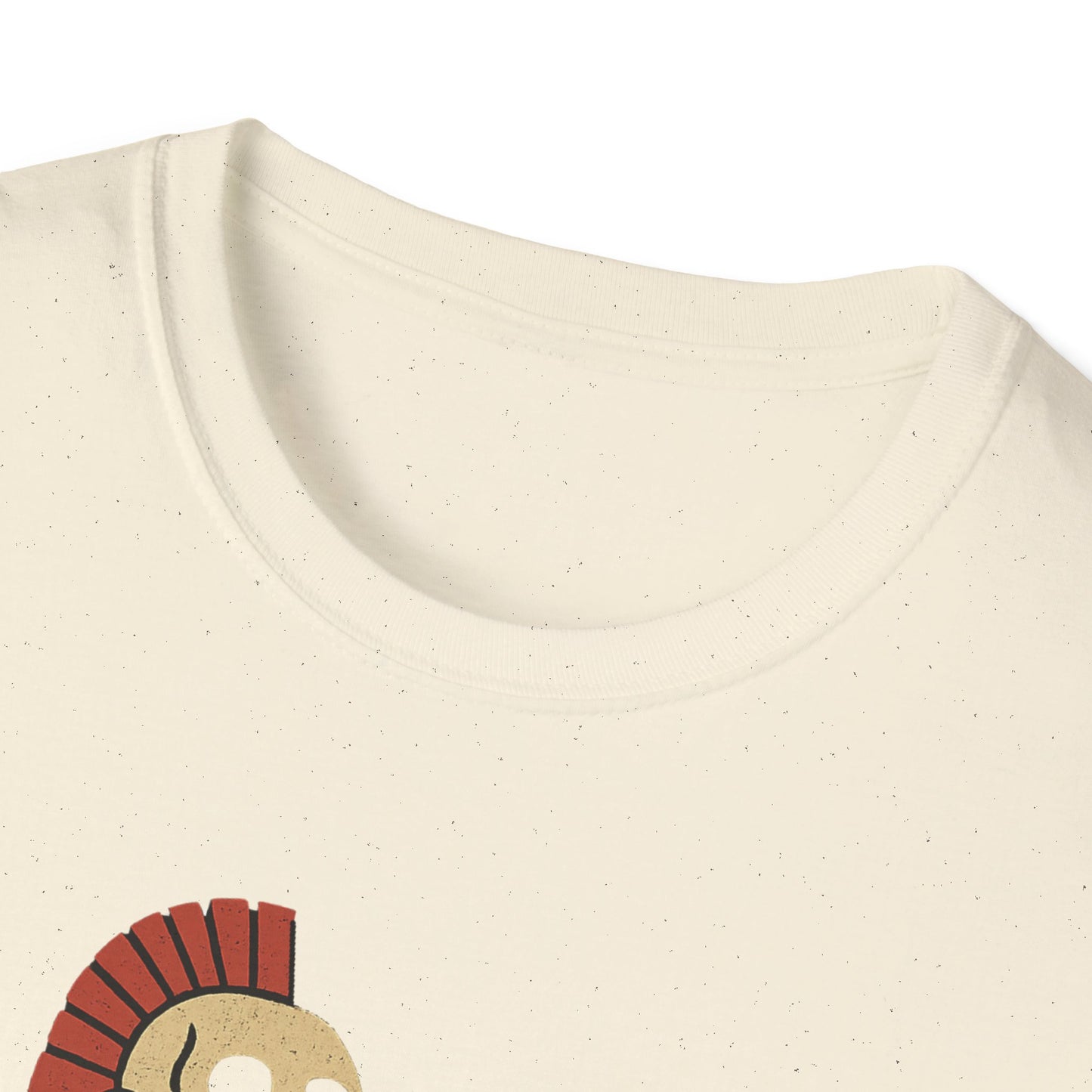 Aztec Ghost Biker Graphic Tee, Unisex Softstyle T-Shirt, Casual Wear, Bike Enthusiast Gift, Unique Summer T-Shirt, Fun Outdoor Apparel