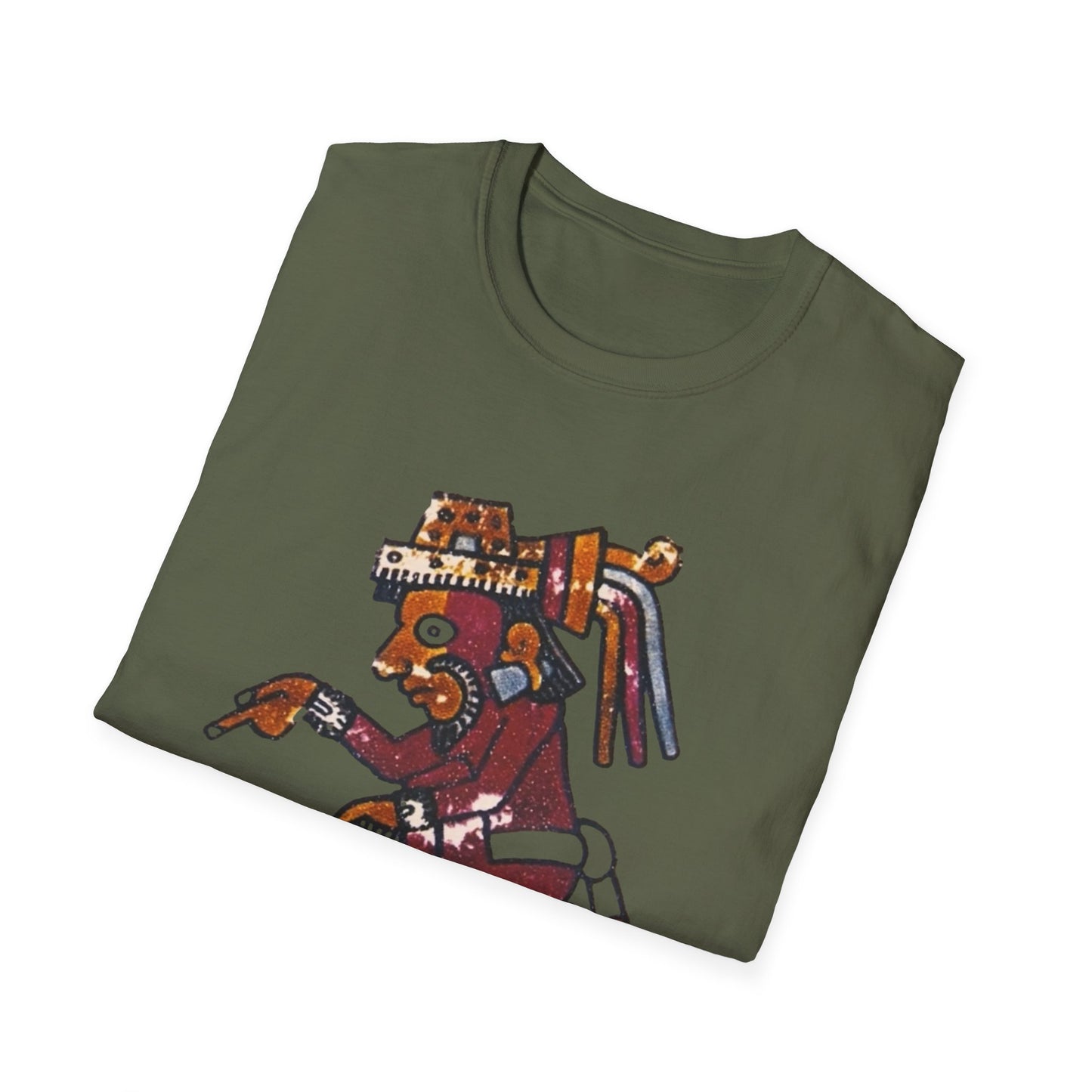 Aztec Gods T-Shirt with Unique Design, Festival Apparel, Casual Wear, Gifts for Art Lovers, Unique Graphic Tee