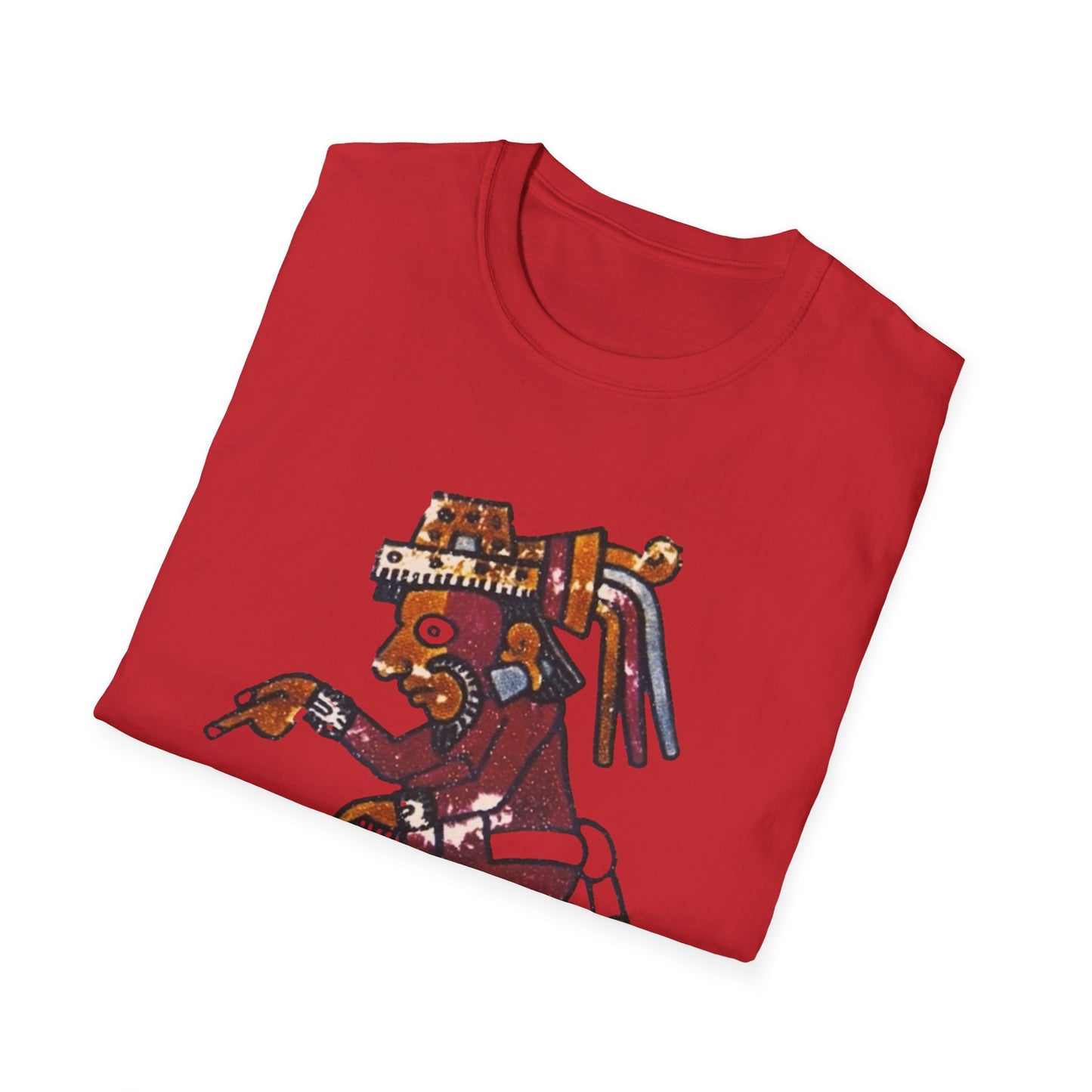 Aztec Gods T-Shirt with Unique Design, Festival Apparel, Casual Wear, Gifts for Art Lovers, Unique Graphic Tee