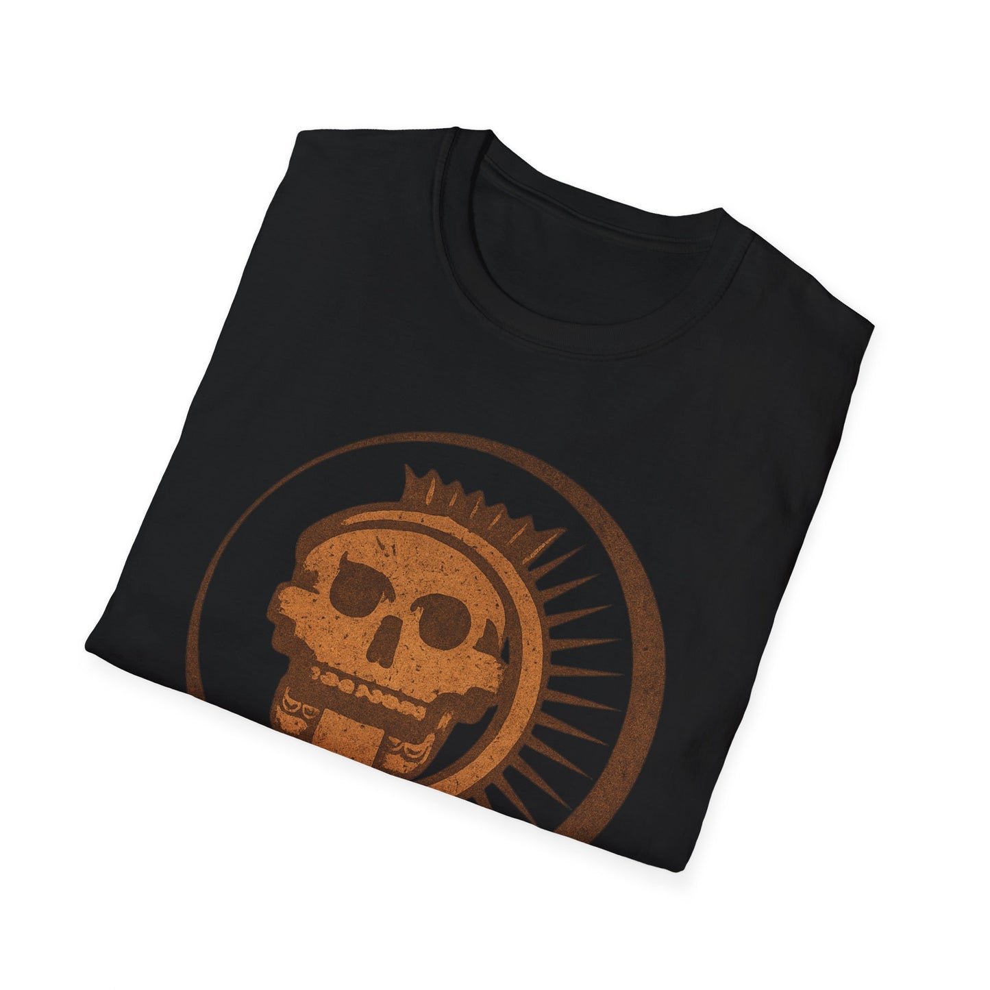 Aztec Sun Skull T-Shirt