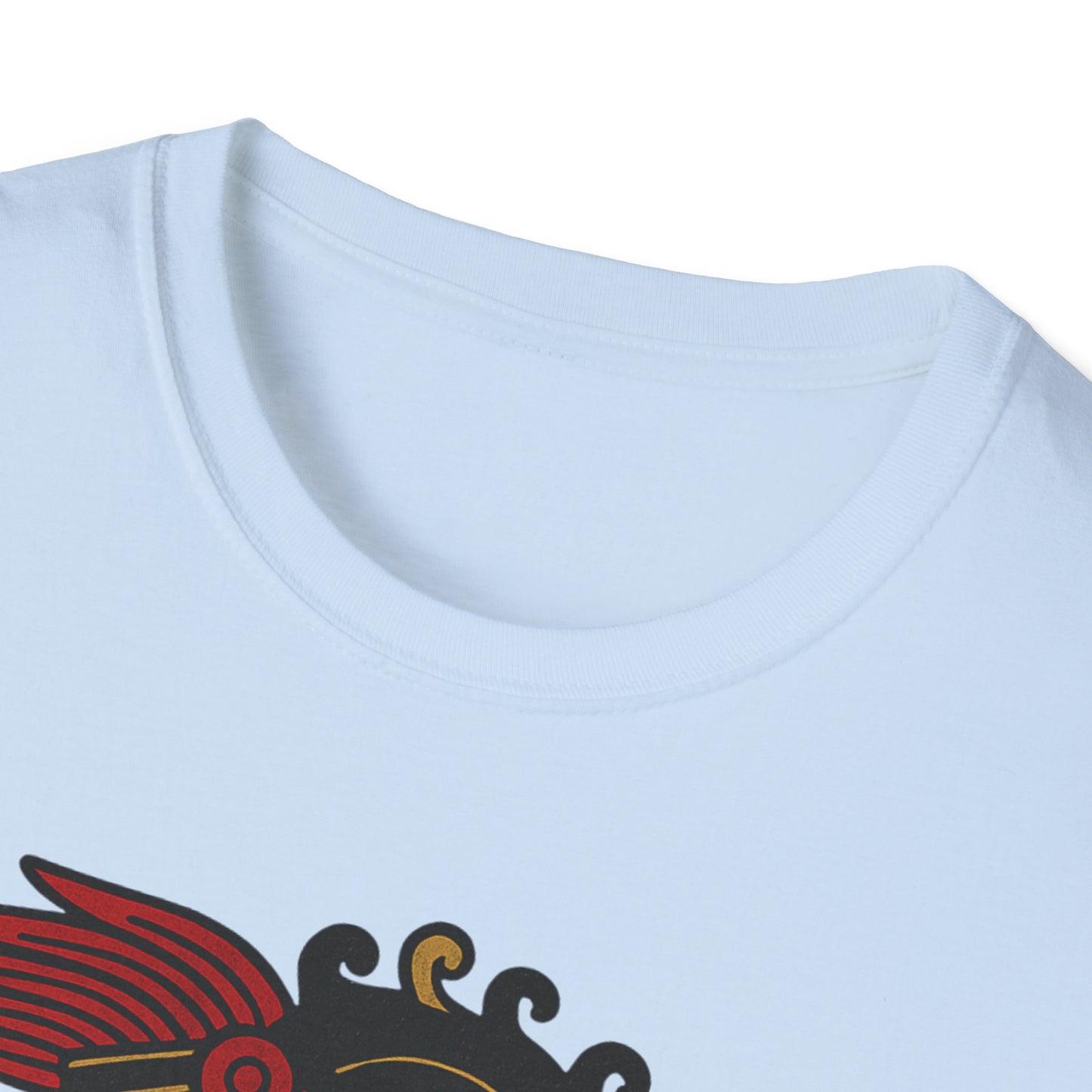 Tezcatlipoca Aztec Tee, Graphic T-Shirt, Vintage, Unisex Softstyle Shirt, Boho Aesthetic Top, Men's and Women's Fashion