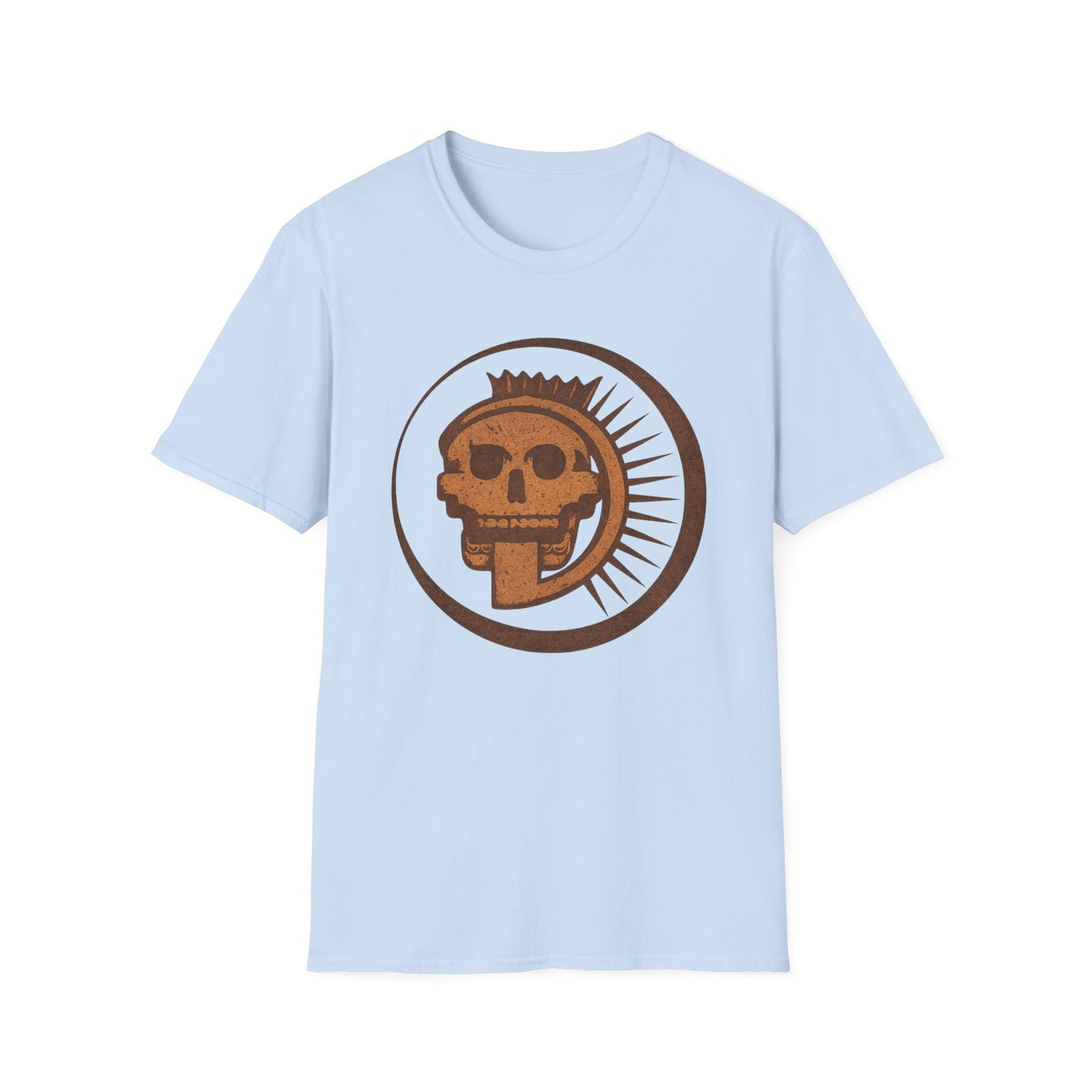 Aztec Sun Skull T-Shirt