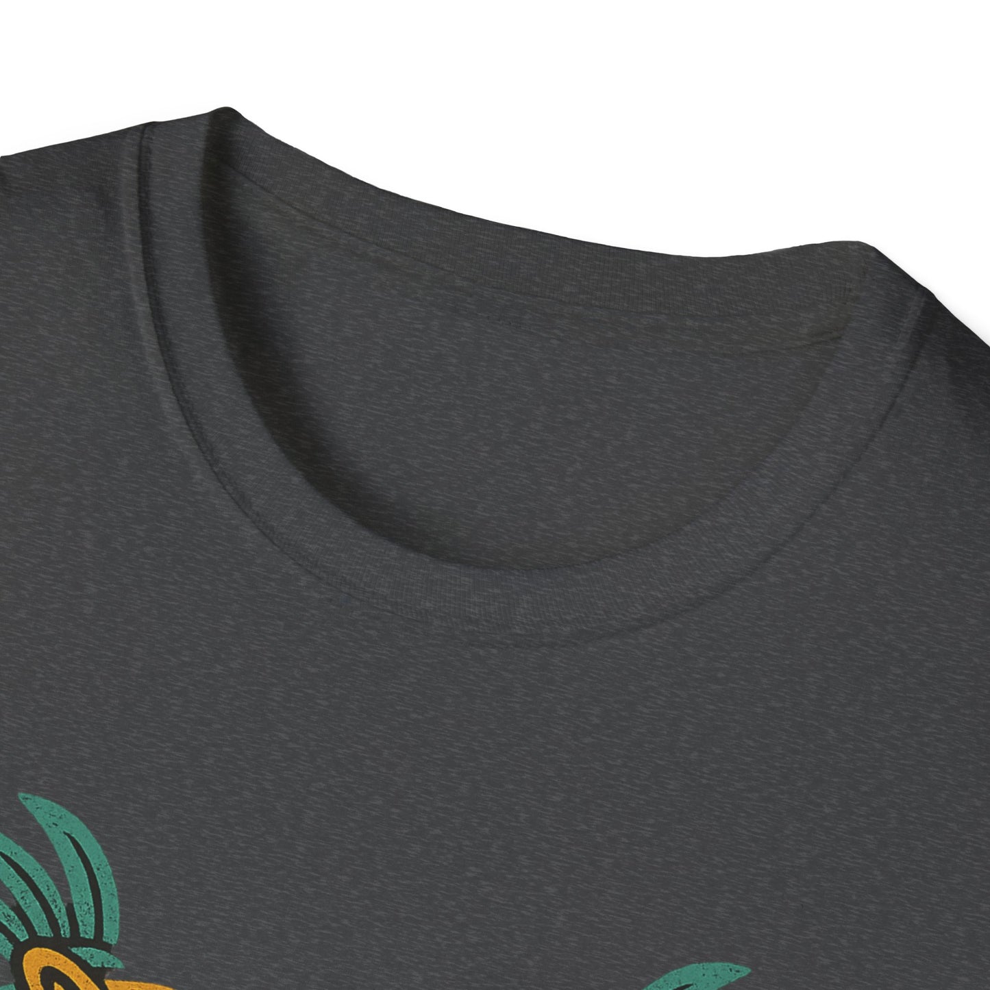 Vibrant Aztec Jaguars Spirit T-Shirt - Bohemian Style Tee, Unisex Graphic Tee, Casual Wear, Gift for Nature Lovers, Festival Outfit