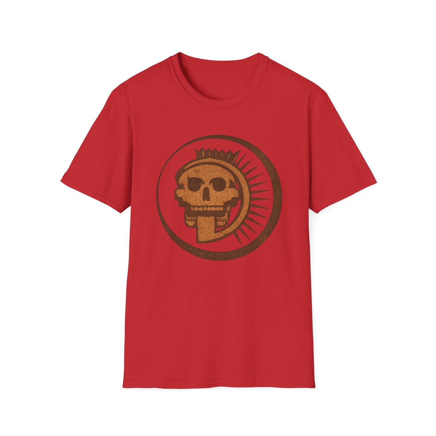 Aztec Sun Skull T-Shirt