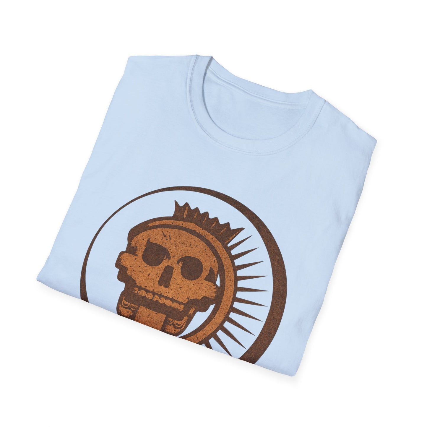 Aztec Sun Skull T-Shirt