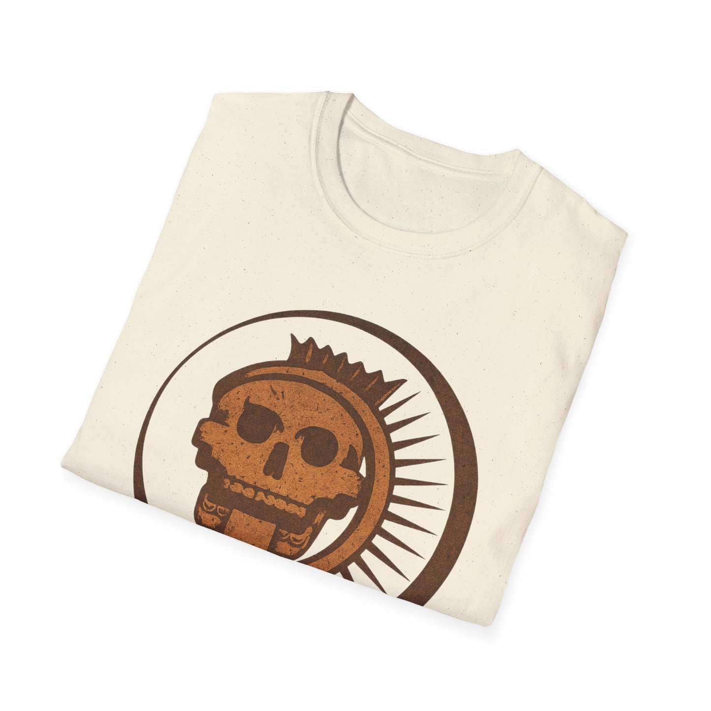 Aztec Sun Skull T-Shirt