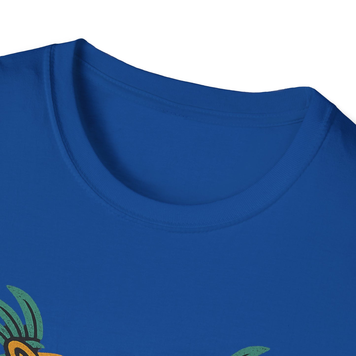Vibrant Aztec Jaguars Spirit T-Shirt - Bohemian Style Tee, Unisex Graphic Tee, Casual Wear, Gift for Nature Lovers, Festival Outfit