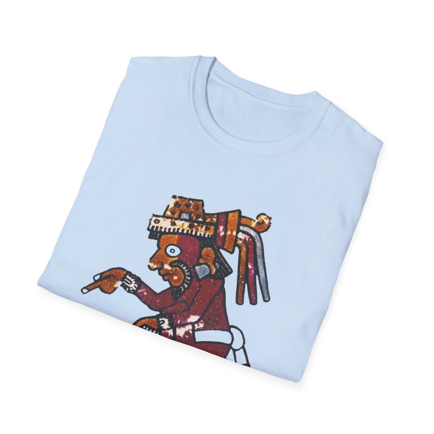Aztec Gods T-Shirt with Unique Design, Festival Apparel, Casual Wear, Gifts for Art Lovers, Unique Graphic Tee