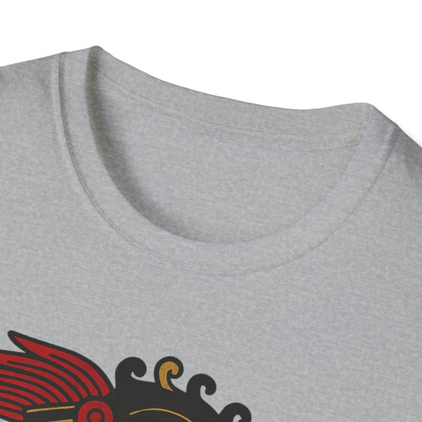 Tezcatlipoca Aztec Tee, Graphic T-Shirt, Vintage, Unisex Softstyle Shirt, Boho Aesthetic Top, Men's and Women's Fashion