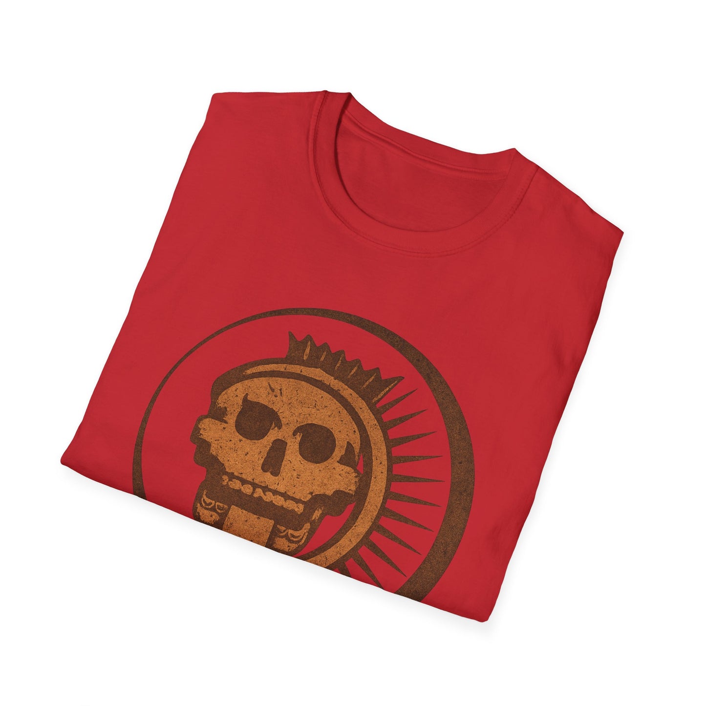 Aztec Sun Skull T-Shirt