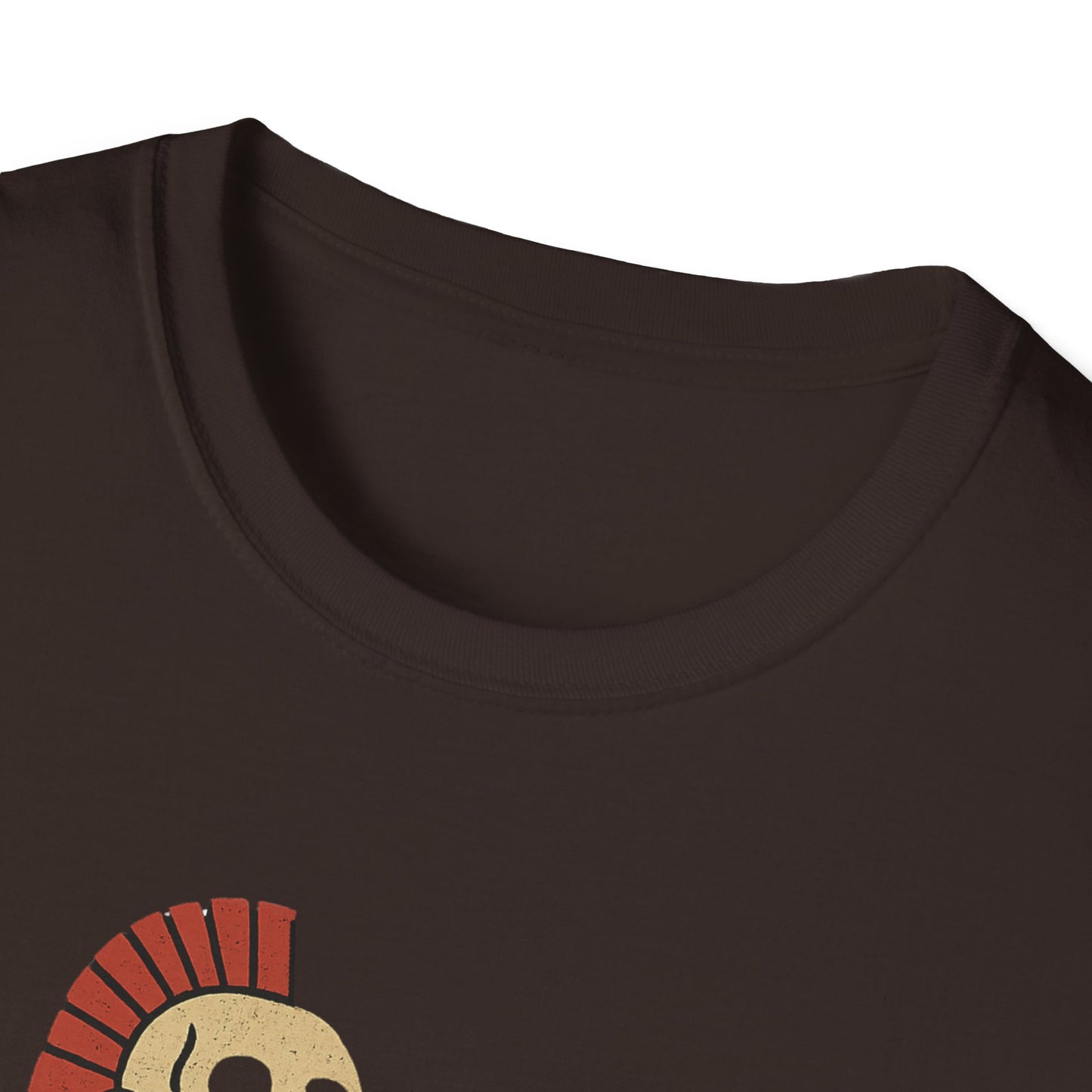 Aztec Ghost Biker Graphic Tee, Unisex Softstyle T-Shirt, Casual Wear, Bike Enthusiast Gift, Unique Summer T-Shirt, Fun Outdoor Apparel