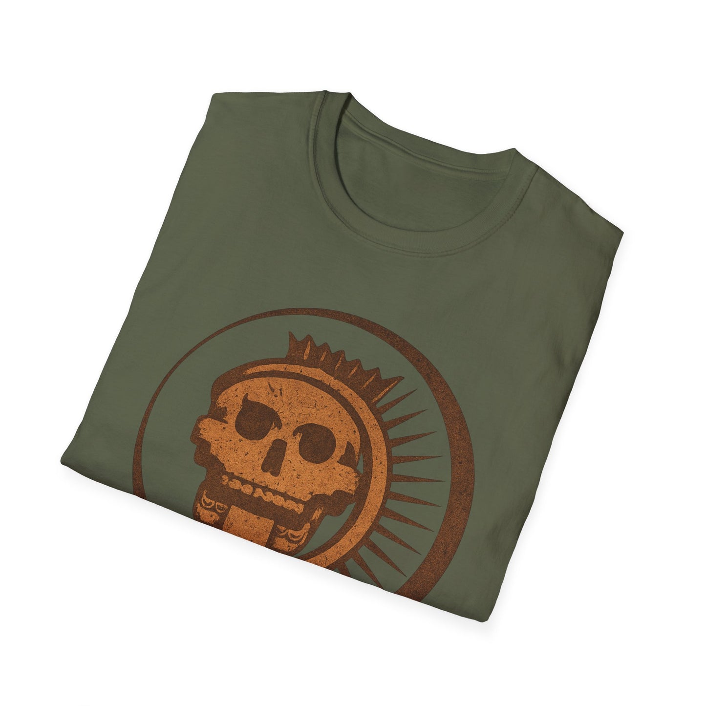 Aztec Sun Skull T-Shirt
