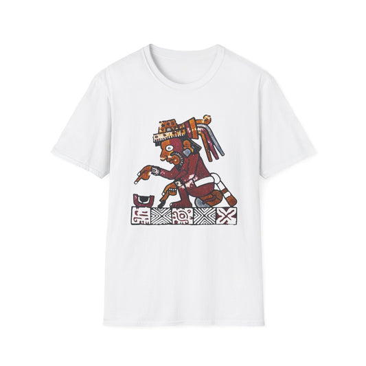Aztec Gods T-Shirt with Unique Design, Festival Apparel, Casual Wear, Gifts for Art Lovers, Unique Graphic Tee