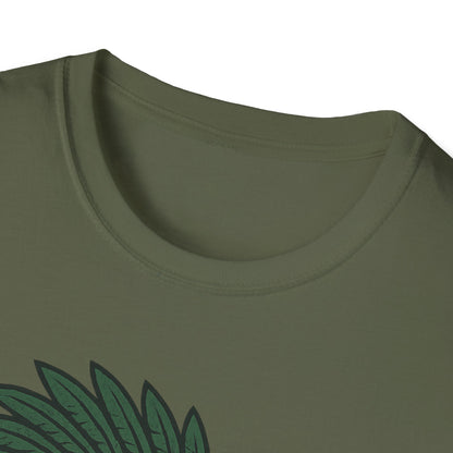 Kukulkan Inspired Unisex Softstyle T-Shirt, Vintage Dragon Tee, Gift for Mythology Lovers, Unique Summer Shirt, Aztec Style Apparel