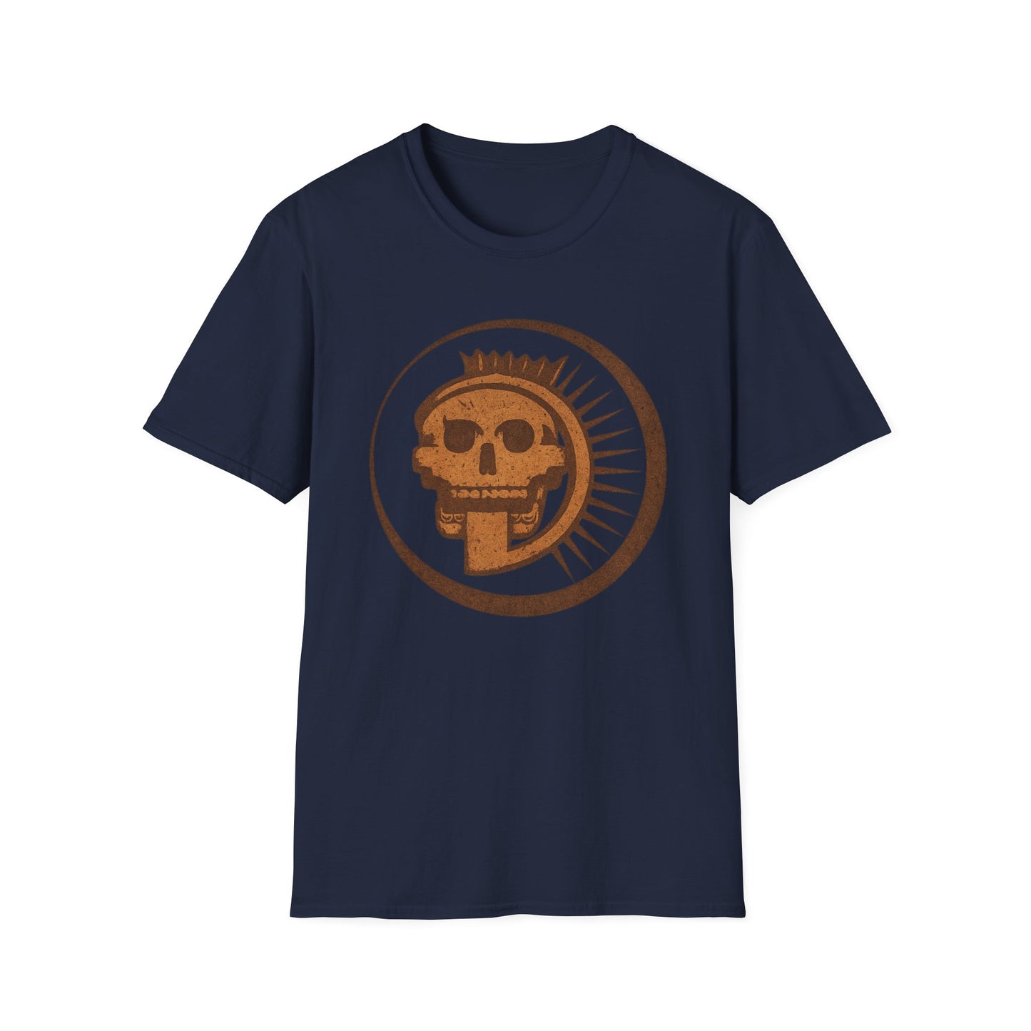 Aztec Sun Skull T-Shirt