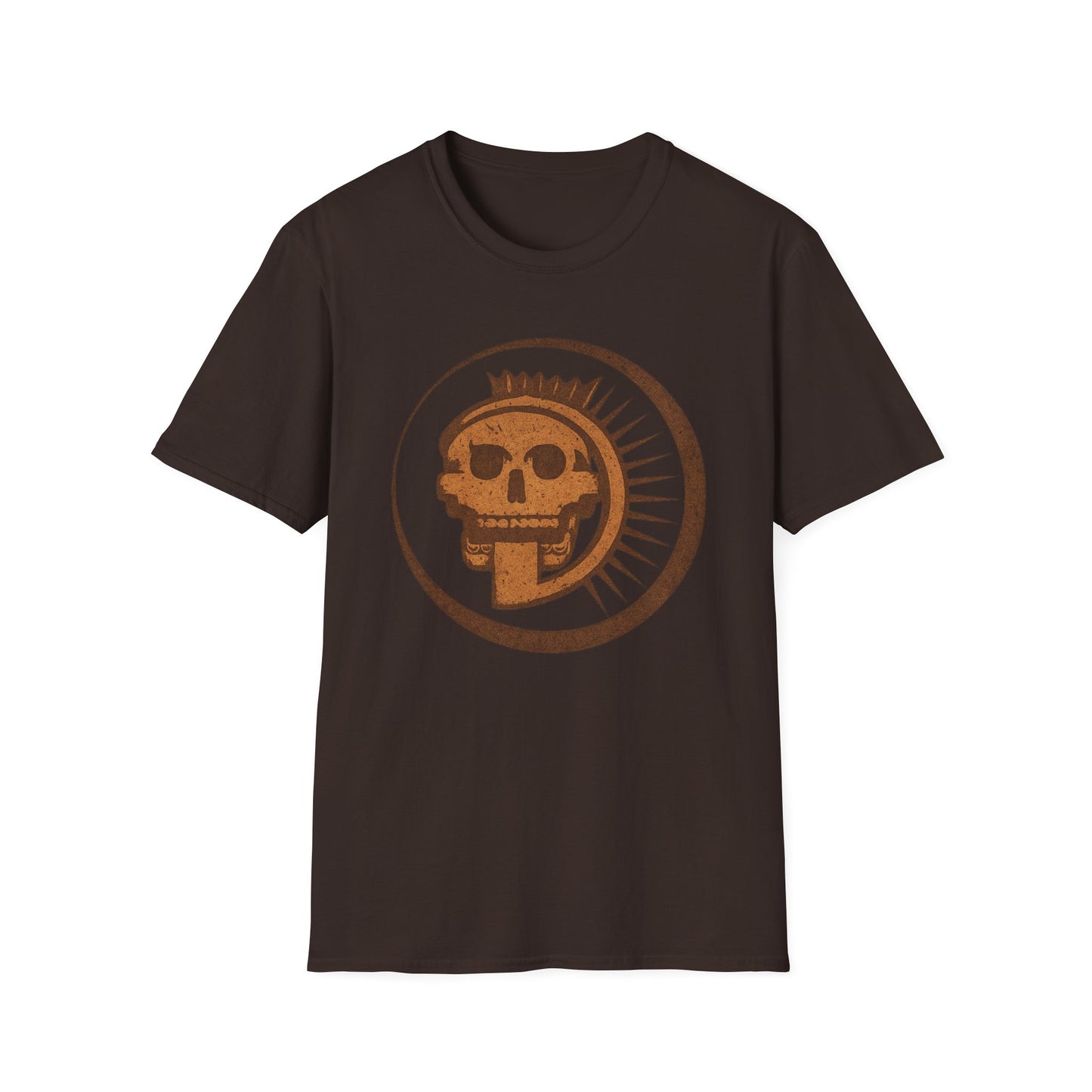 Aztec Sun Skull T-Shirt