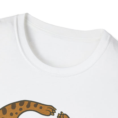 Two Jaguar Print T-Shirt, Unisex Ally Wear, Animal Lover Gift, Fun Casual Tee, Wildlife Art Shirt, Eco-Friendly Fashion