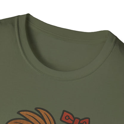 Aztec-Inspired T-Shirt, Graphic Tee, Vintage Jaguar Design