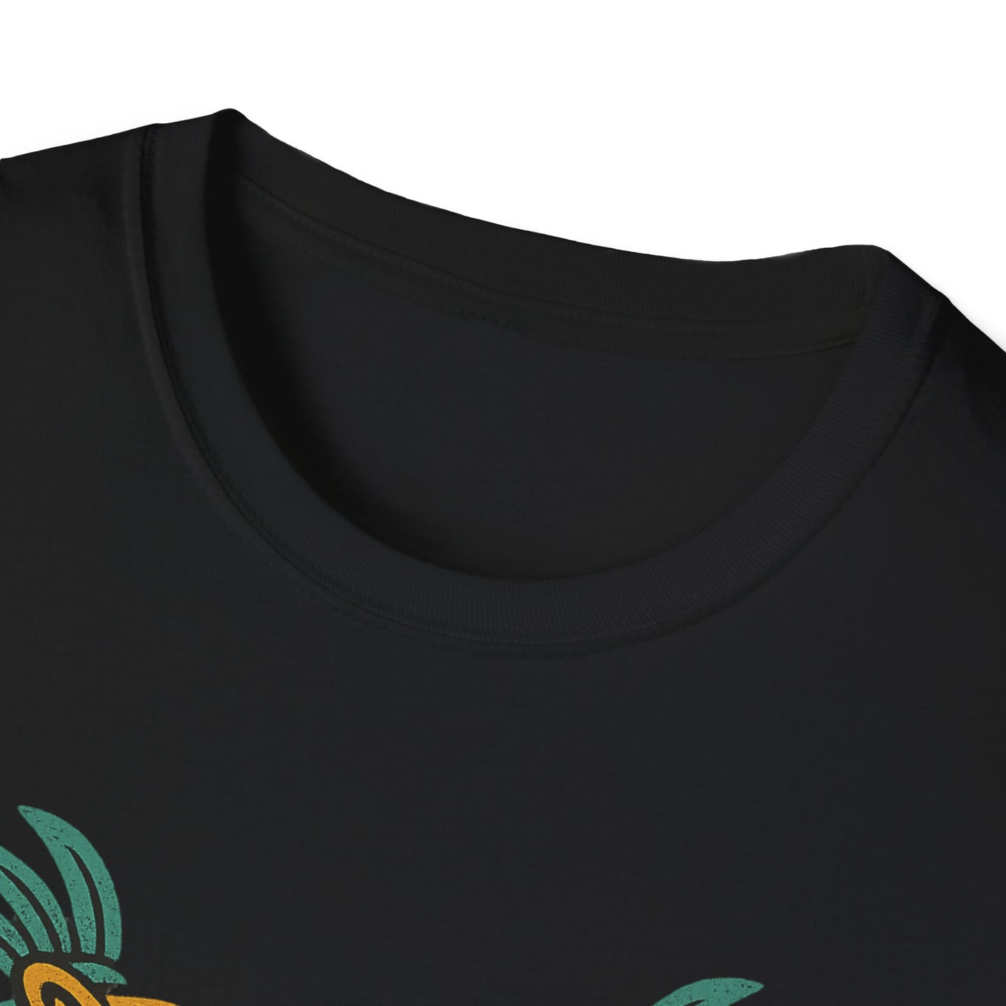 Vibrant Aztec Jaguars Spirit T-Shirt - Bohemian Style Tee, Unisex Graphic Tee, Casual Wear, Gift for Nature Lovers, Festival Outfit