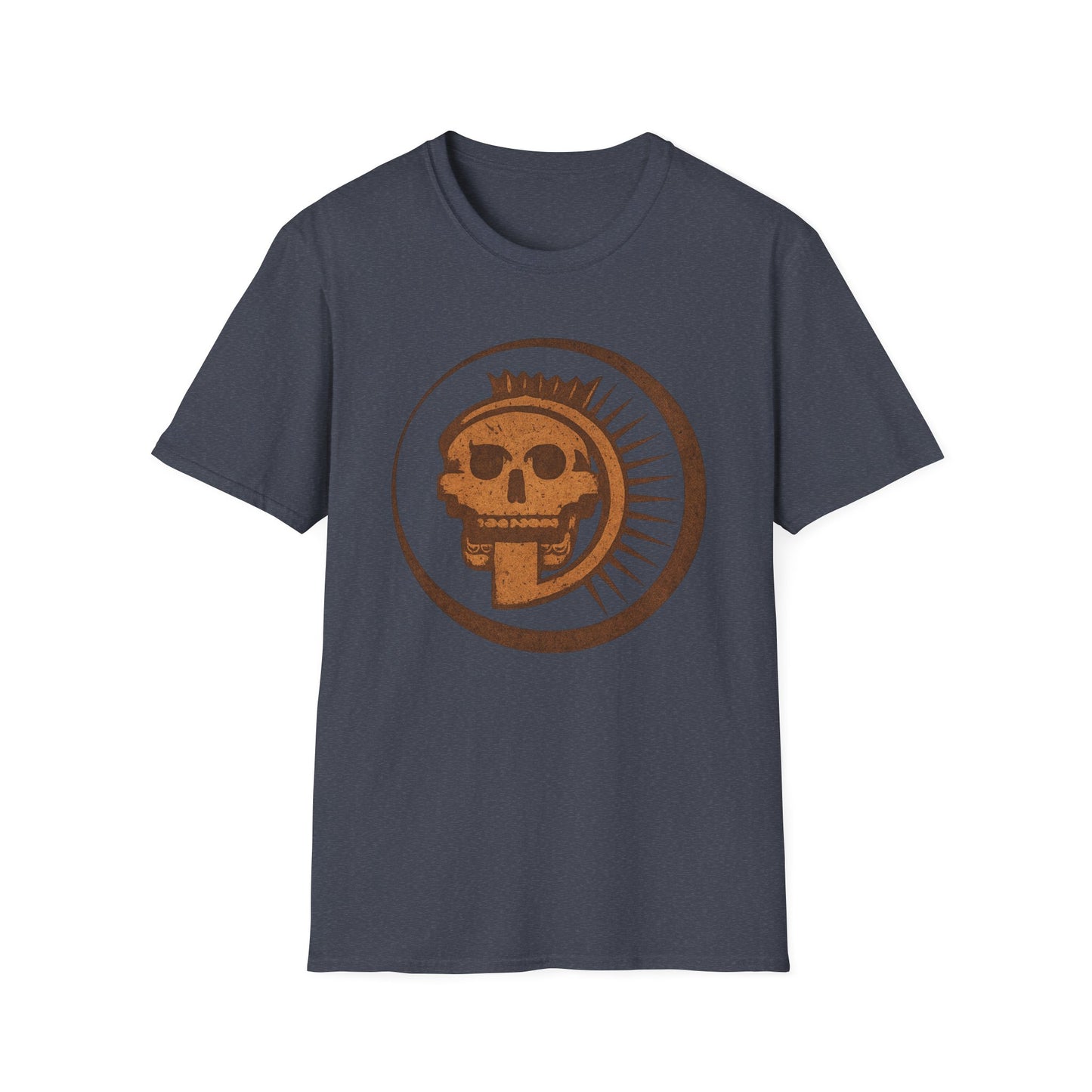 Aztec Sun Skull T-Shirt