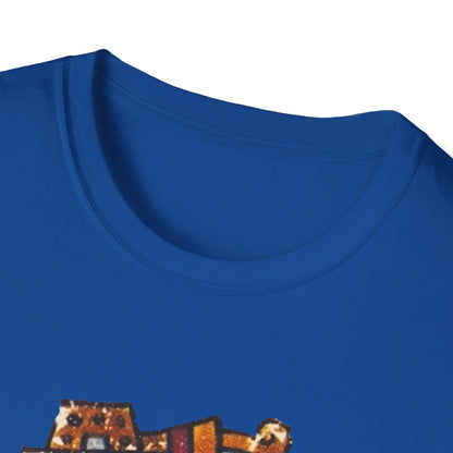 Aztec Gods T-Shirt with Unique Design, Festival Apparel, Casual Wear, Gifts for Art Lovers, Unique Graphic Tee
