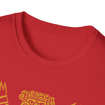 Golden Aztec Warrior T-Shirt Octoberfest